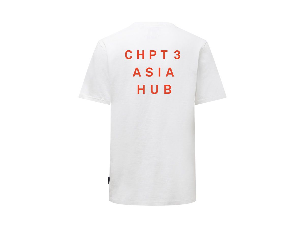 CHPT3 Asia Hub 亞洲限定短袖上衣 (中性) 白色
