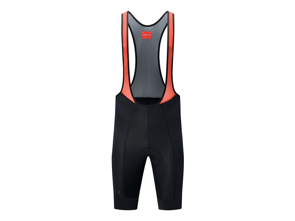 CHPT3 Bib Short 男性春夏車褲 炭黑 XL