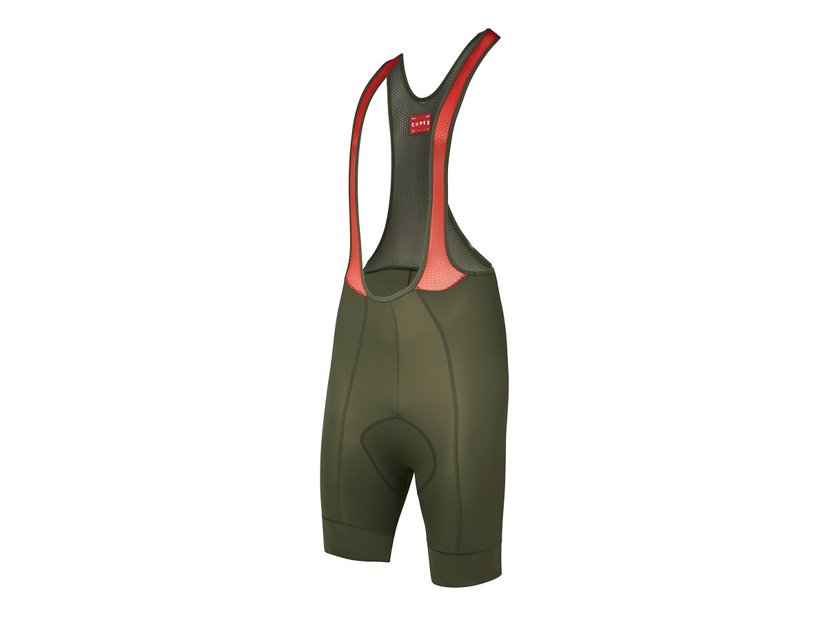 CHPT3 Bib Short 男性春夏車褲 森林綠 M