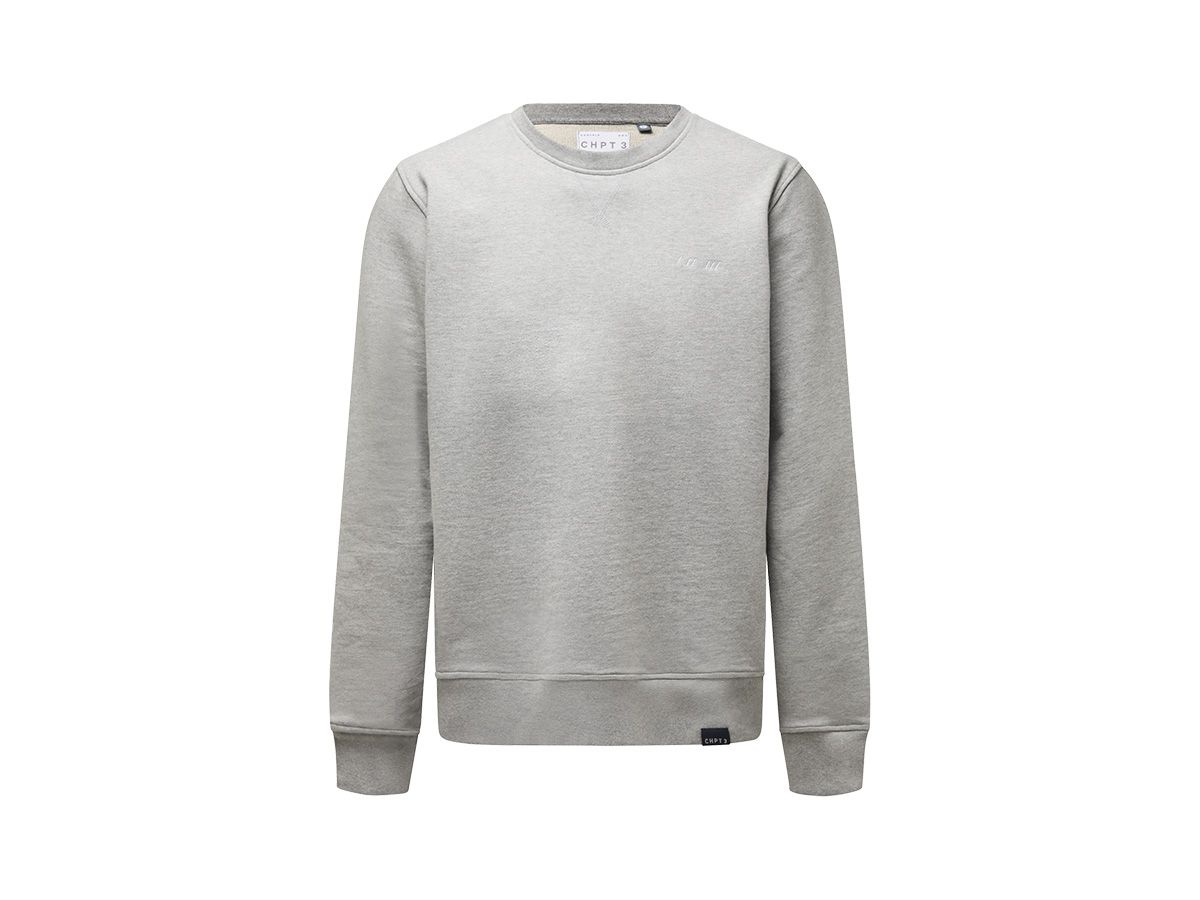 CHPT3 Elysee Crew 男性圓領衛衣 灰色 M
