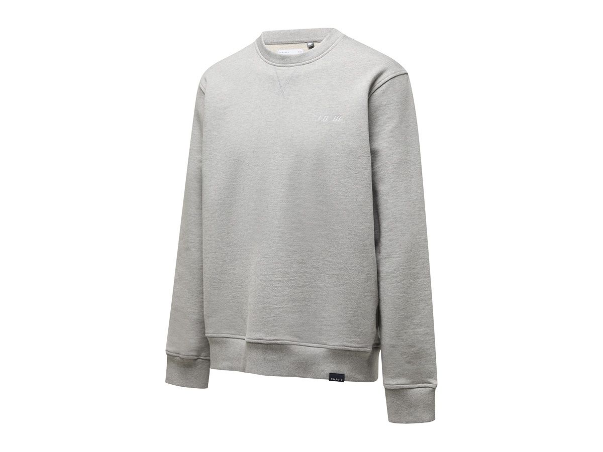 CHPT3 Elysee Crew 男性圓領衛衣 灰色 M