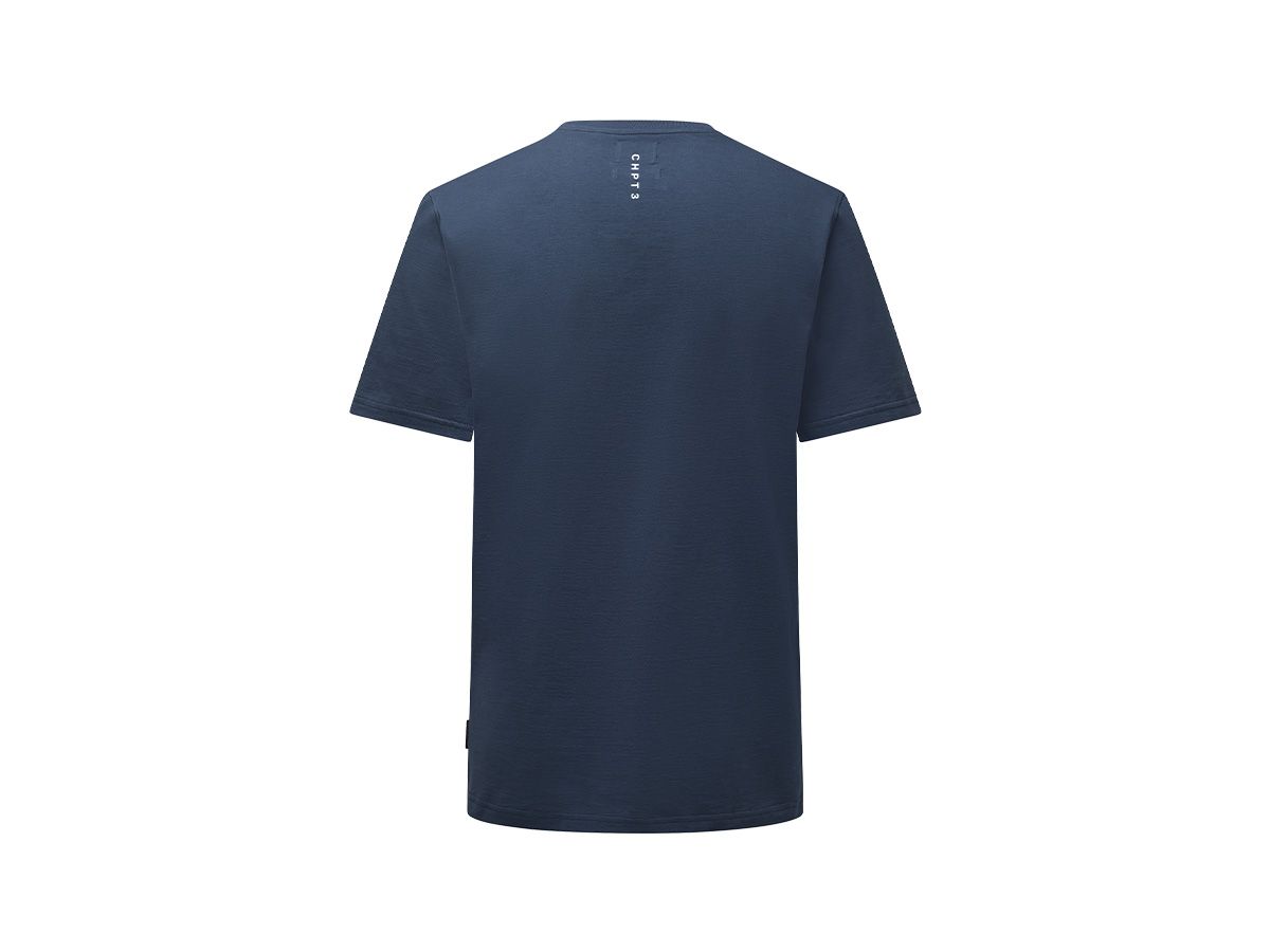 CHPT3 Elysee 男性短袖上衣 深藍色 S