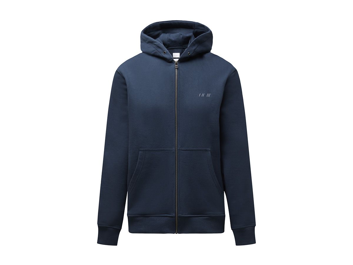 CHPT3 Elysee Zip Hoodie 拉鍊式連帽夾克 海軍藍 XXL