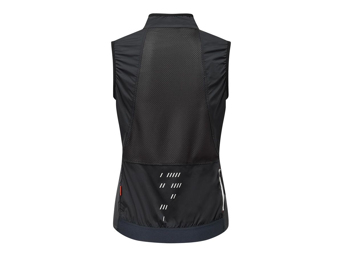 CHPT3 Packable Gilet Womens Carbon Black XS