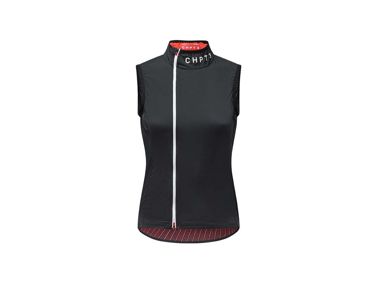 CHPT3 Packable Gilet Womens Carbon Black XS