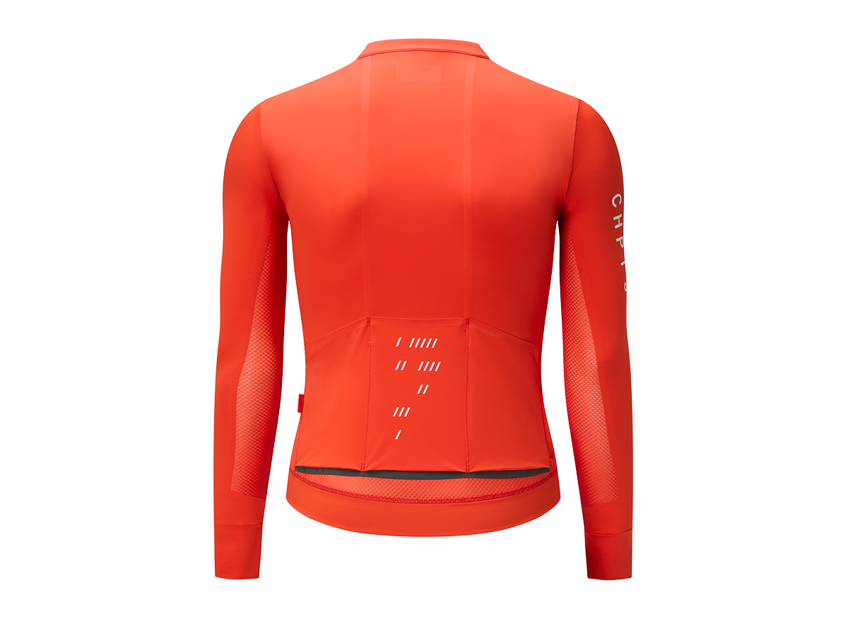 CHPT3 LS Jersey 男性春夏長袖車衣 火焰紅 M