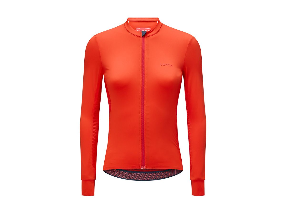 CHPT3 LS Jersey 女性春夏長袖車衣 火焰紅 XL
