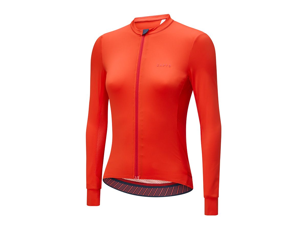 CHPT3 LS Jersey 女性春夏長袖車衣 火焰紅 XXL