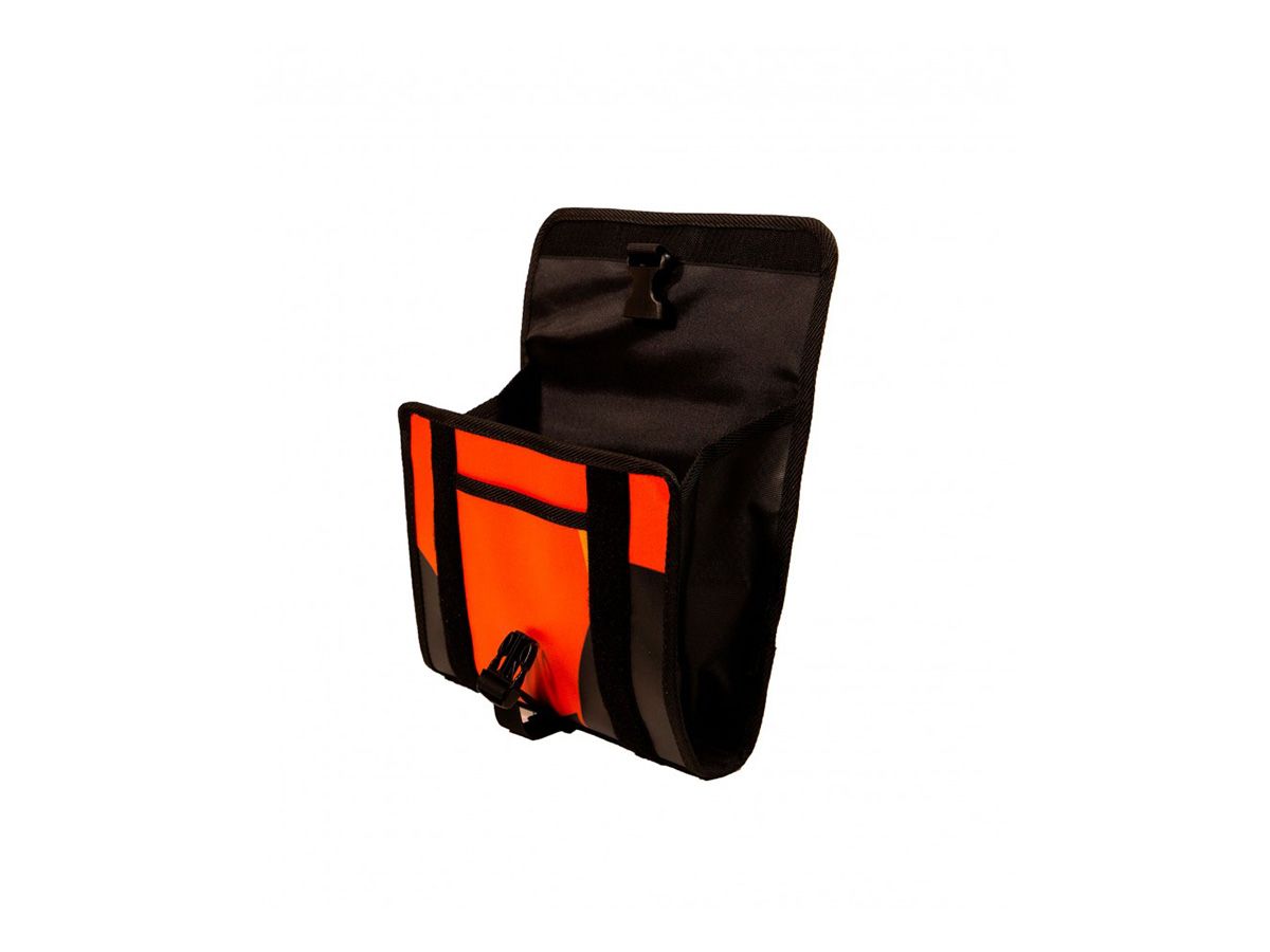 Demano Ciutat Brompton 手把包 - 橘黑