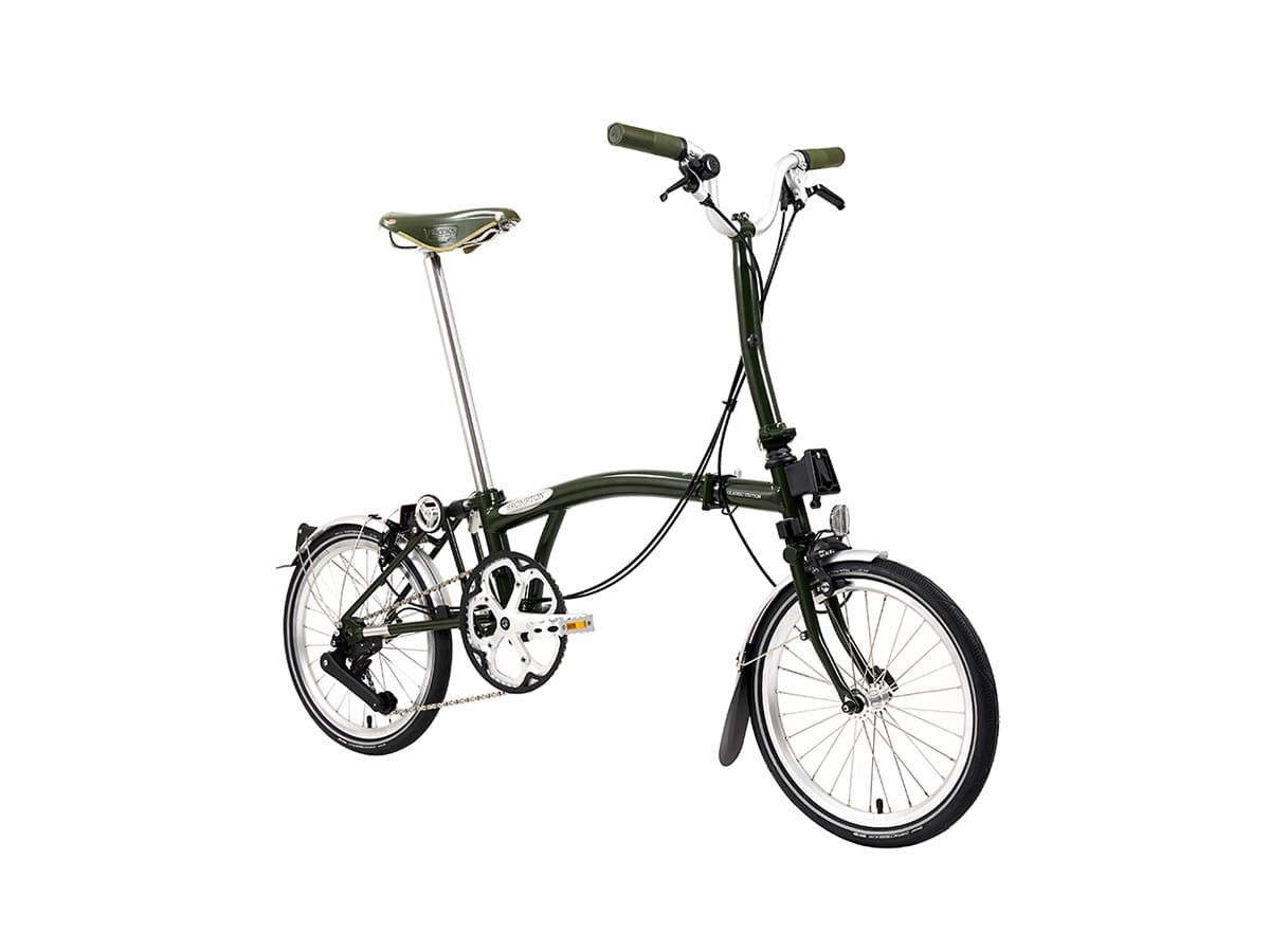 [限量預購車款] Brompton C Line Classic Edition- 經典綠