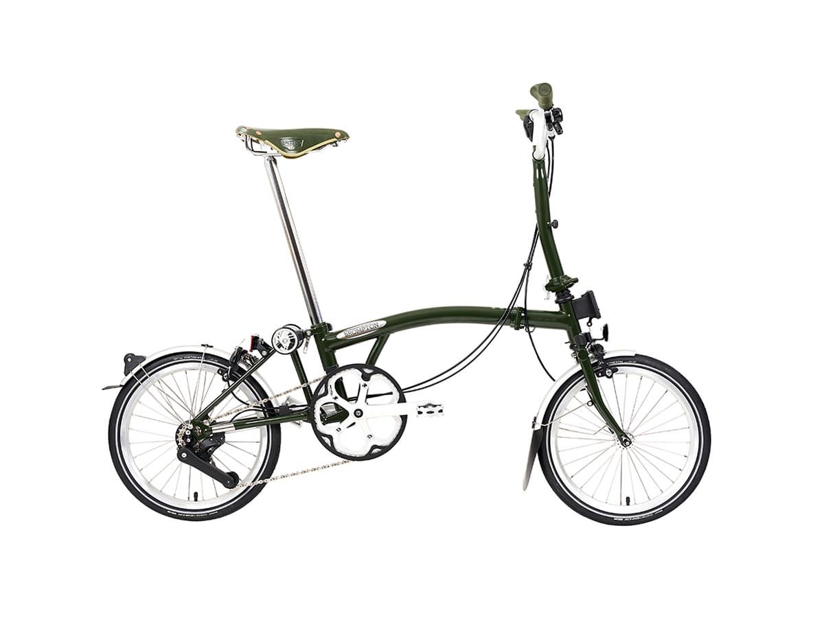 [限量預購車款] Brompton C Line Classic Edition- 經典綠