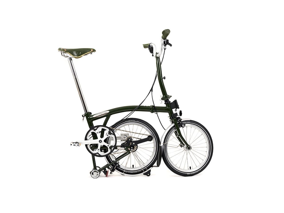 [限量預購車款] Brompton C Line Classic Edition- 經典綠
