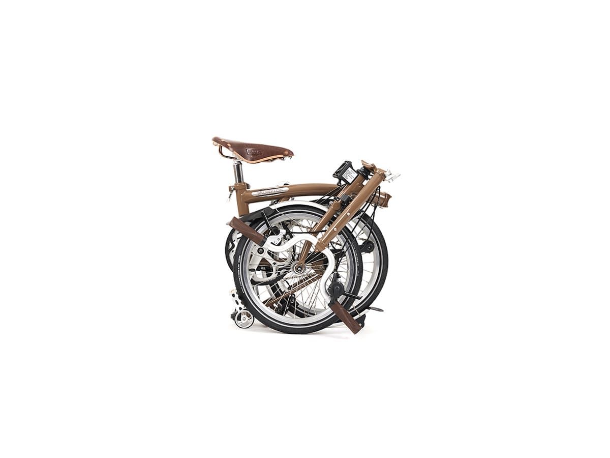 [限量預購車款] Brompton C Line Classic Edition- 摩卡棕