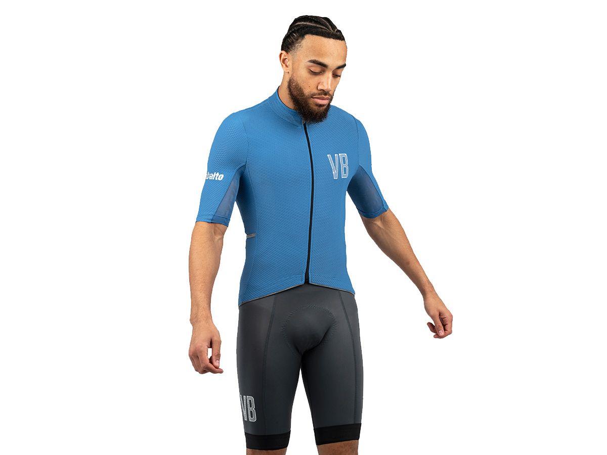 VB Cobalto 男款春夏車衣 鈷藍色 XXS