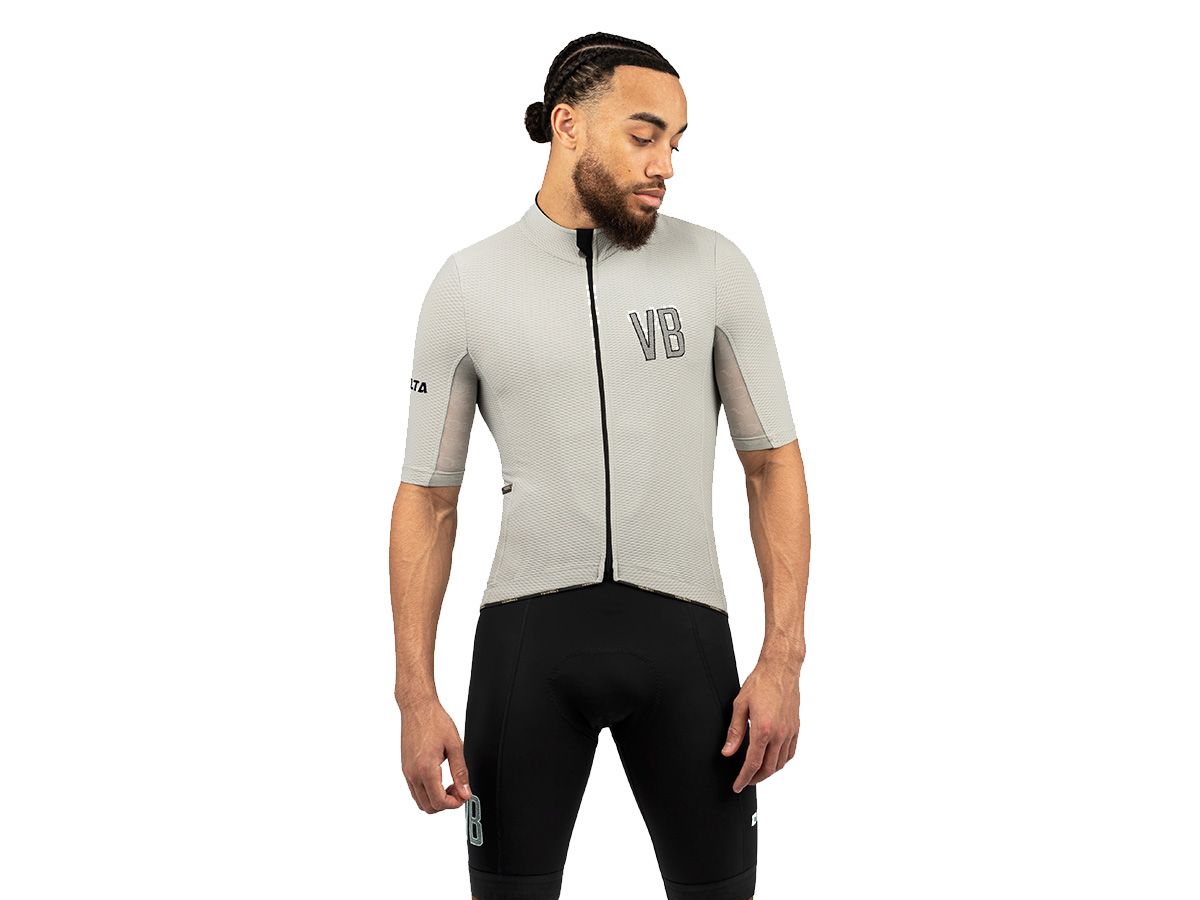 VB Delta 男款春夏車衣 石灰色 XL