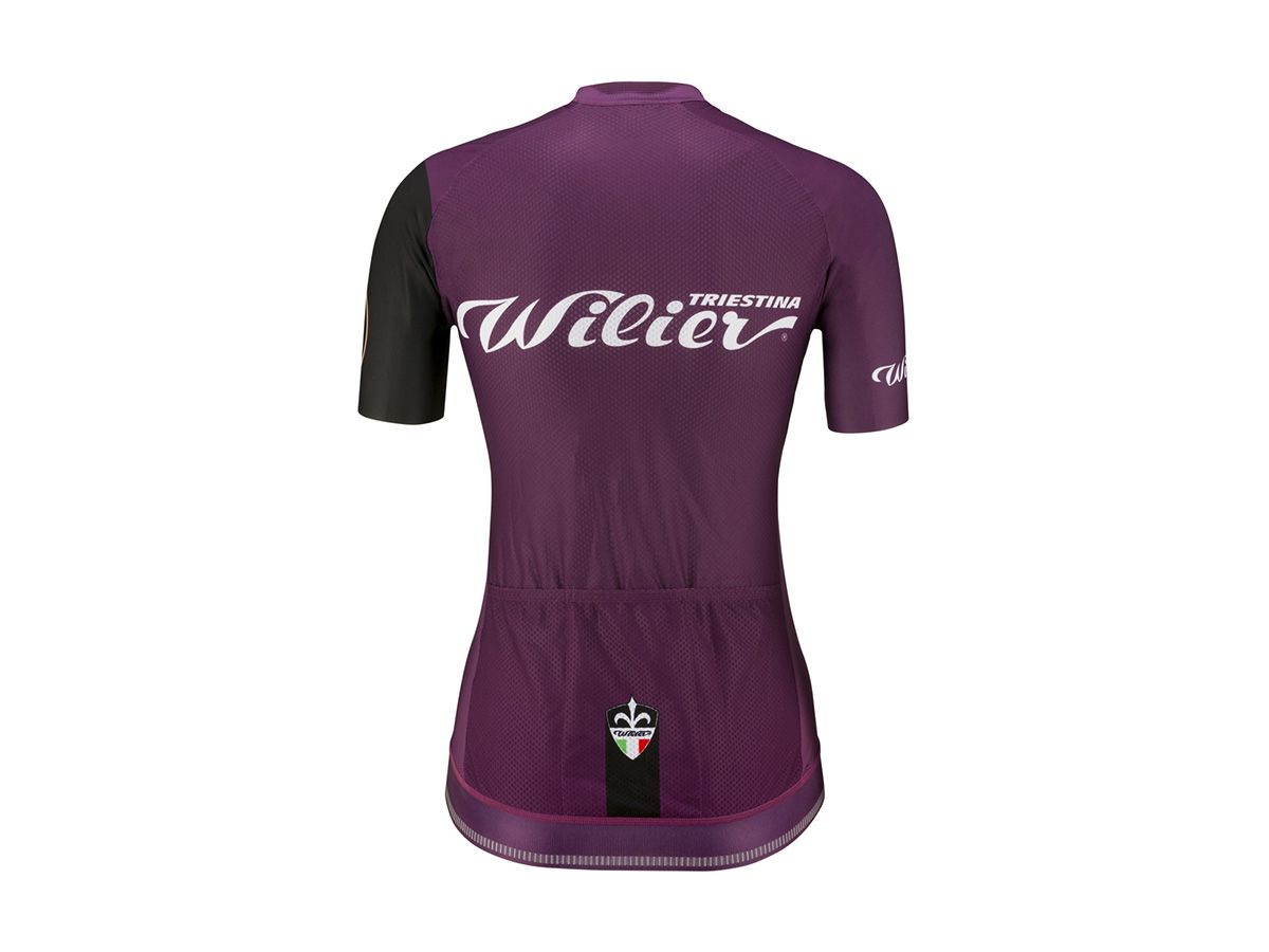 Wilier Triestina 女款車衣 紫/黑色 S