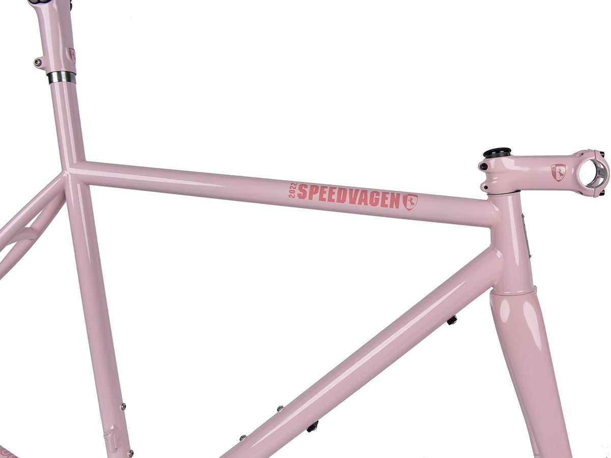 Speedvagen Ready Made Disc OG 碟煞公路車車架組 櫻花粉／52cm