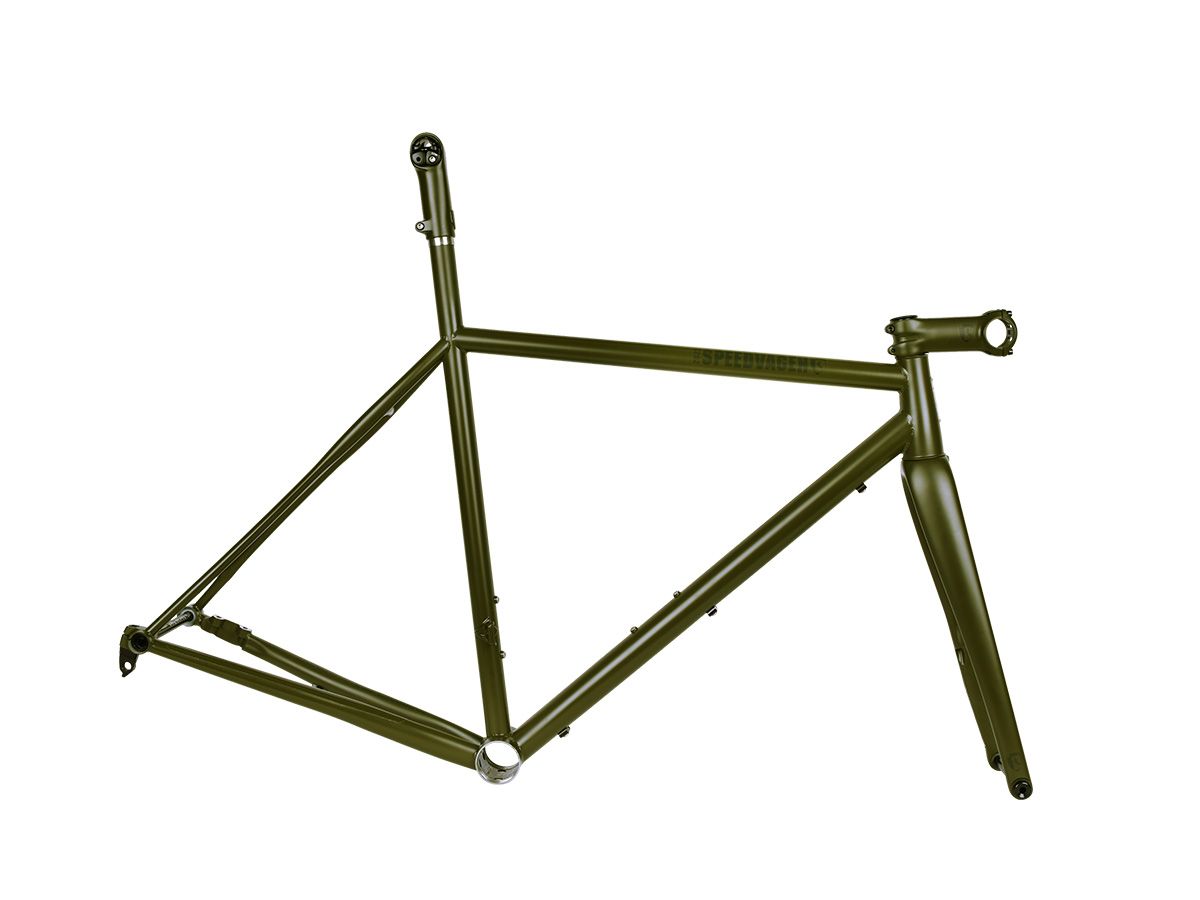 Speedvagen Ready Made Disc OG 碟煞公路車車架組 軍墨綠／54cm