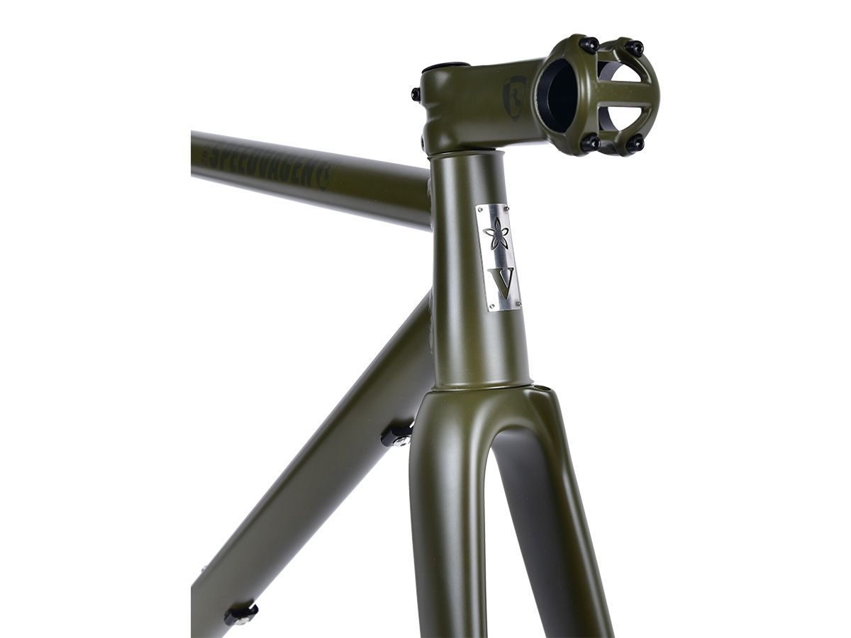 Speedvagen Ready Made Disc OG 碟煞公路車車架組 軍墨綠