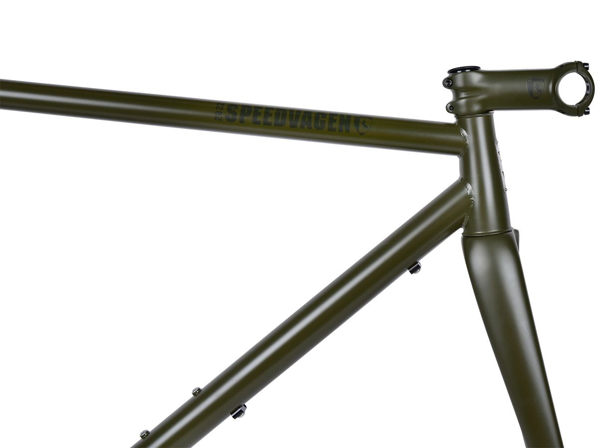 Speedvagen Ready Made Disc OG 碟煞公路車車架組 軍墨綠／56cm