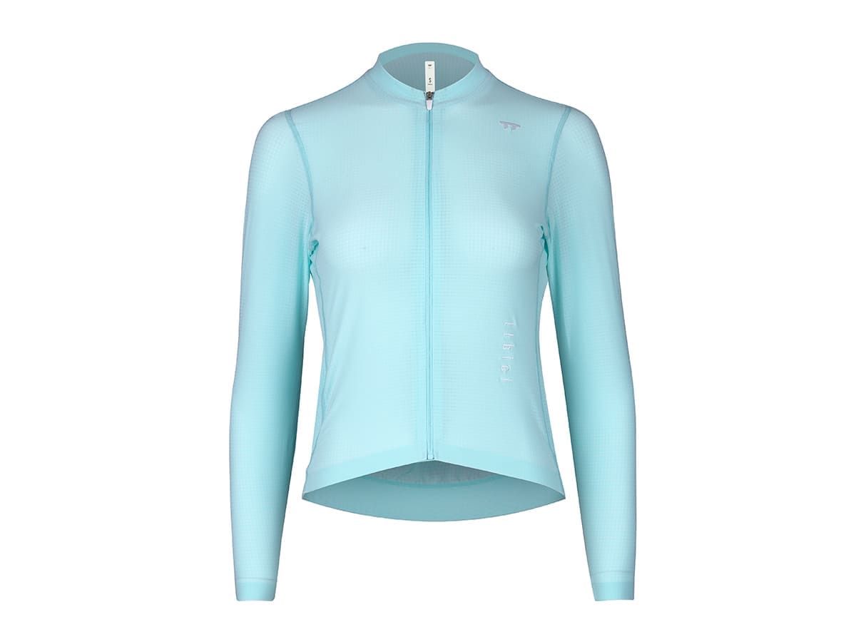 a Line Women's Lightweight LS Jersey 女款輕量長袖車衣 / 粉末藍 M