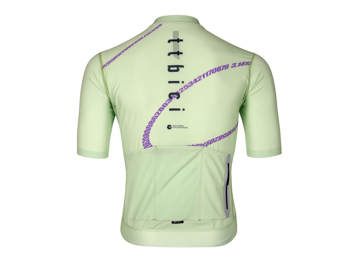 a Line Men's Lightweight Team Jersey 男款車隊版輕量車衣 / 萊姆綠 L