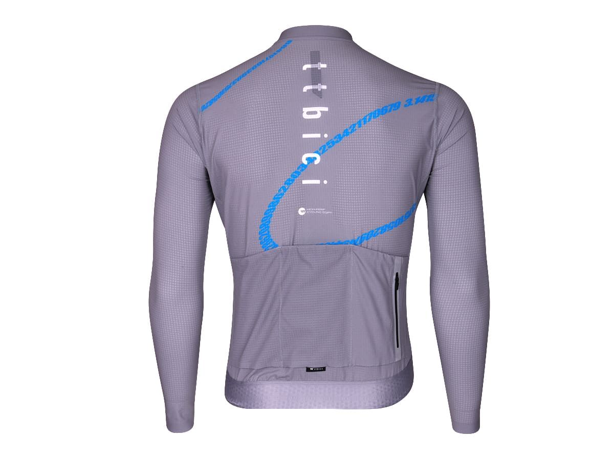 a Line Men's Lightweight LS Team Jersey 男款車隊版輕量長袖車衣 / 灰色 S