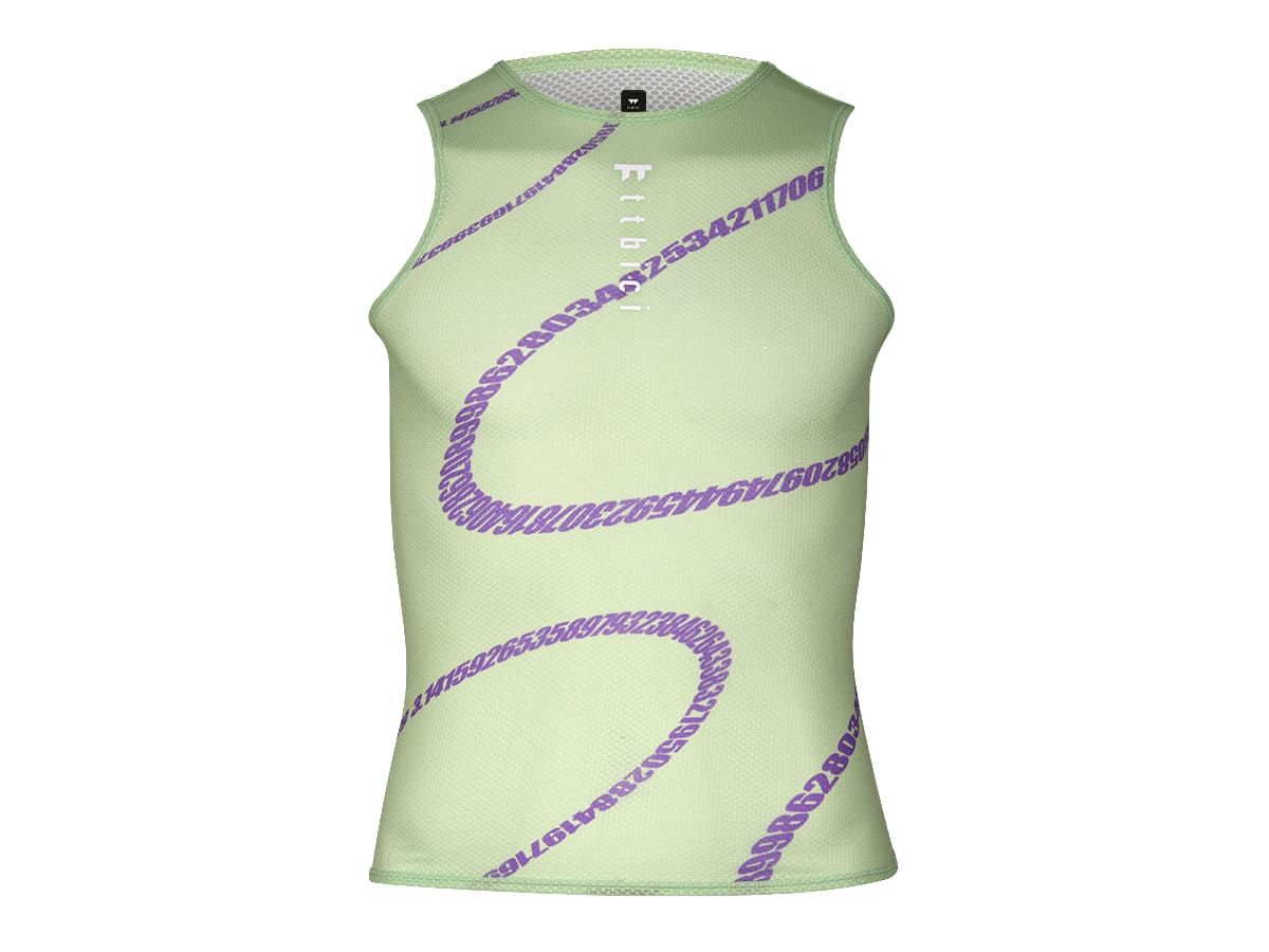 a Line Men's Team Base Layer 男款車隊版底衫 / 萊姆綠 L