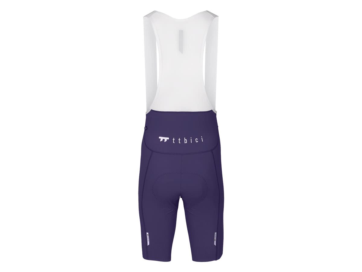 a Line Men's Lightweight Bib Shorts 男款輕量車褲 / 月蝕紫