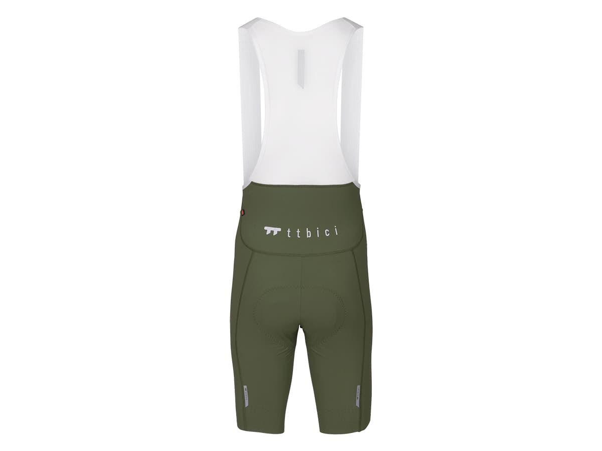 a Line Men's Lightweight Bib Shorts 男款輕量車褲 / 青銅綠 XS