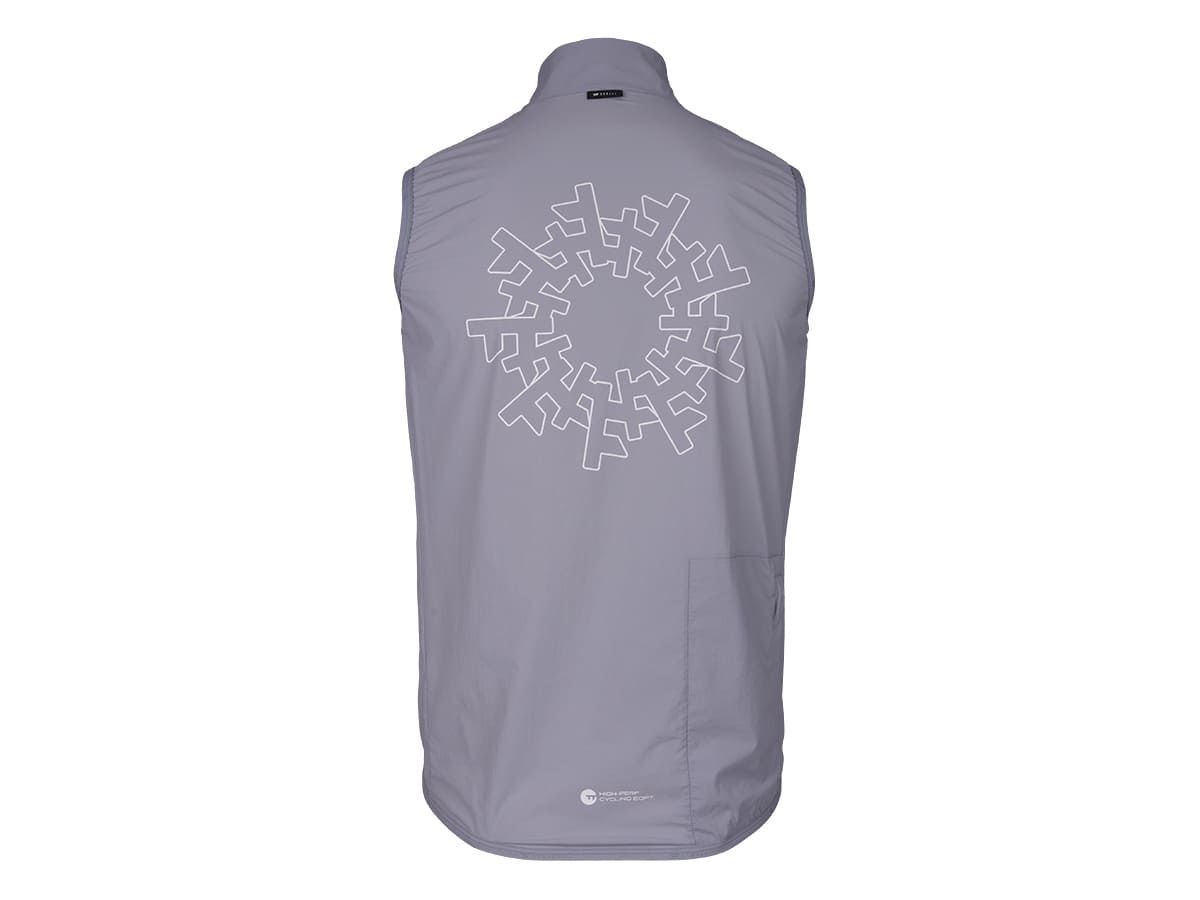 a Line Lightweight Gilet 輕量防風背心 / 灰色 L