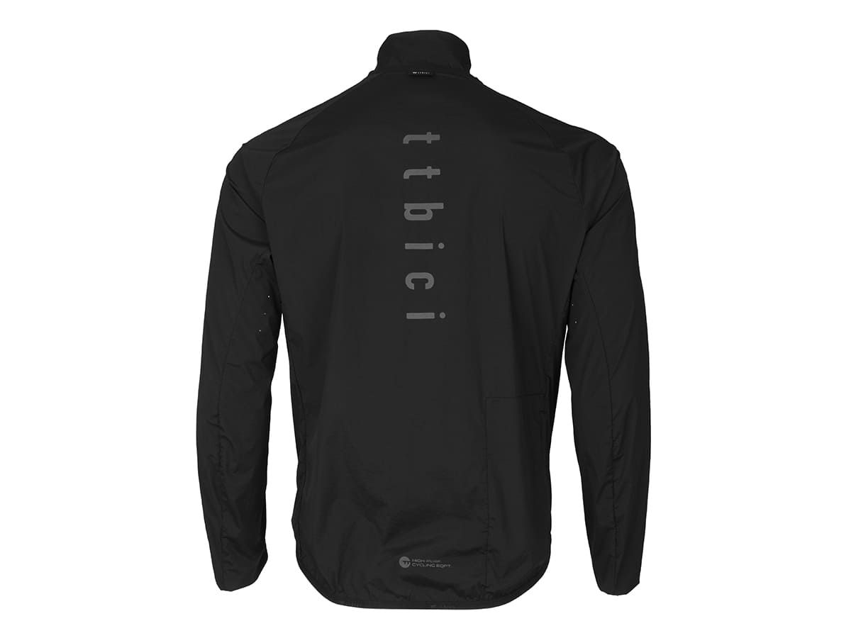 a Line Lightweight Jacket 輕量防風外套 / 黑色 S
