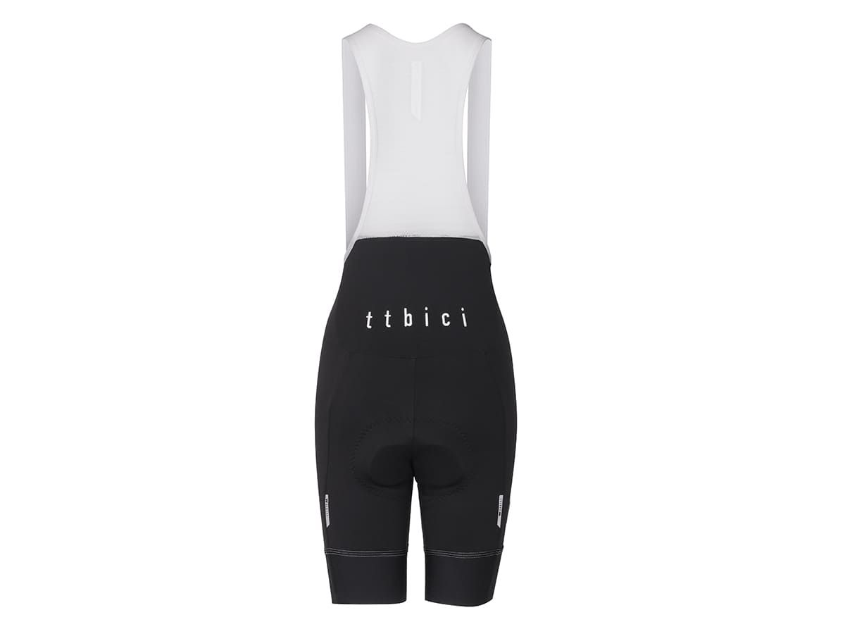 E Line Women's Classic Bib Shorts 女款經典車褲 / 黑色 L
