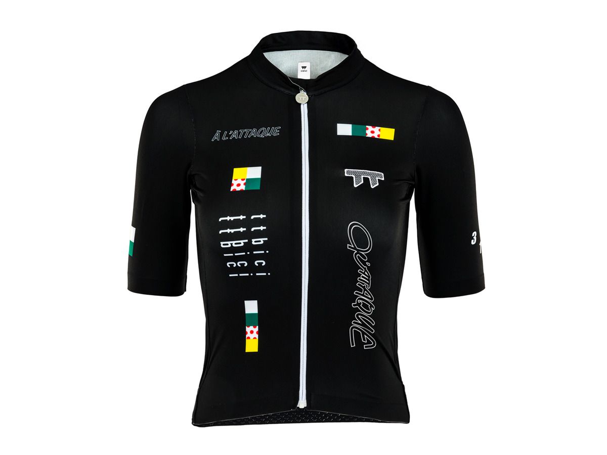 ttbici x TDFSG Woen's Jersey 女款TDFSG聯名車衣 / 黑色 S