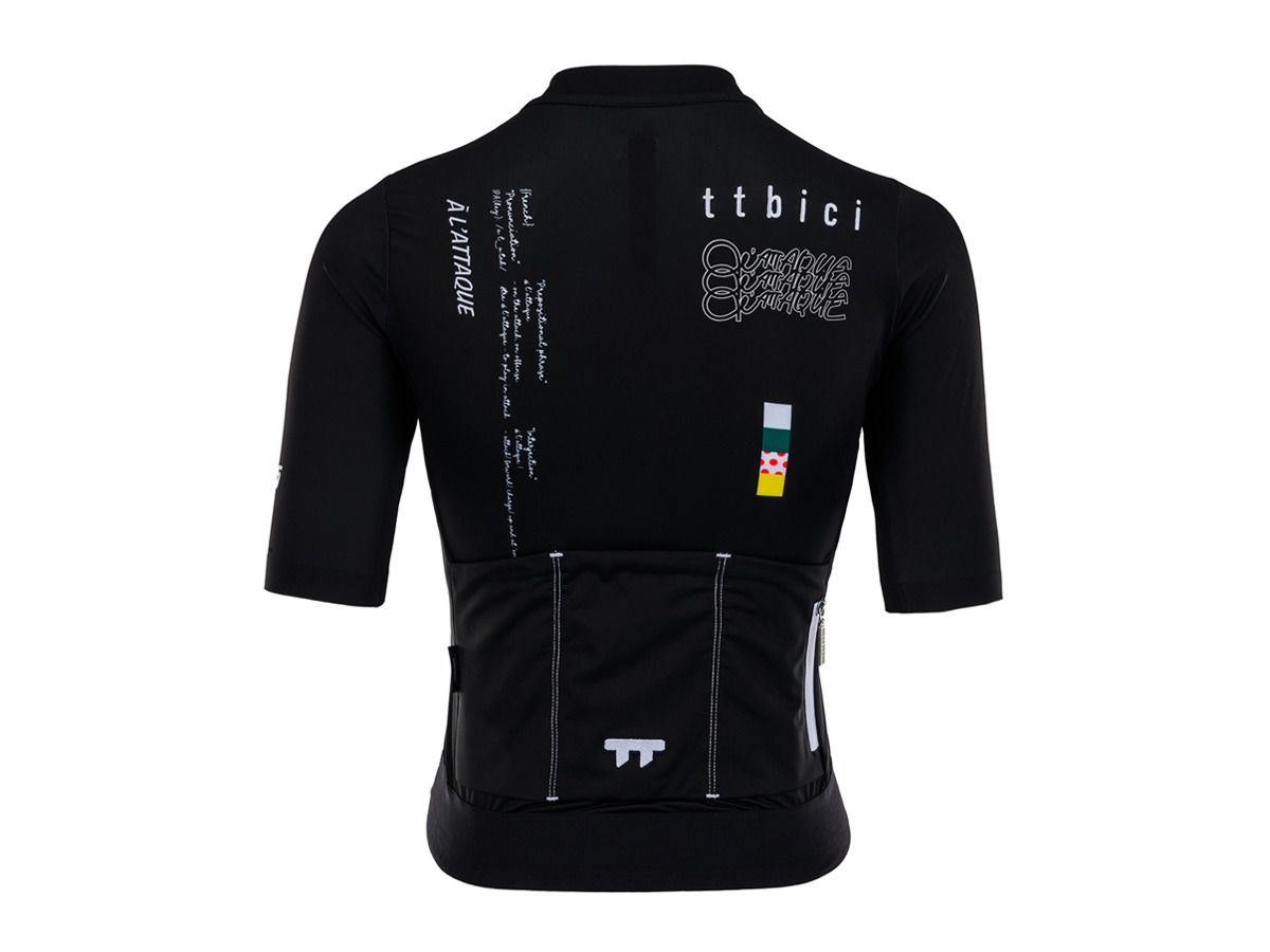 ttbici x TDFSG Woen's Jersey 女款TDFSG聯名車衣 / 黑色 S