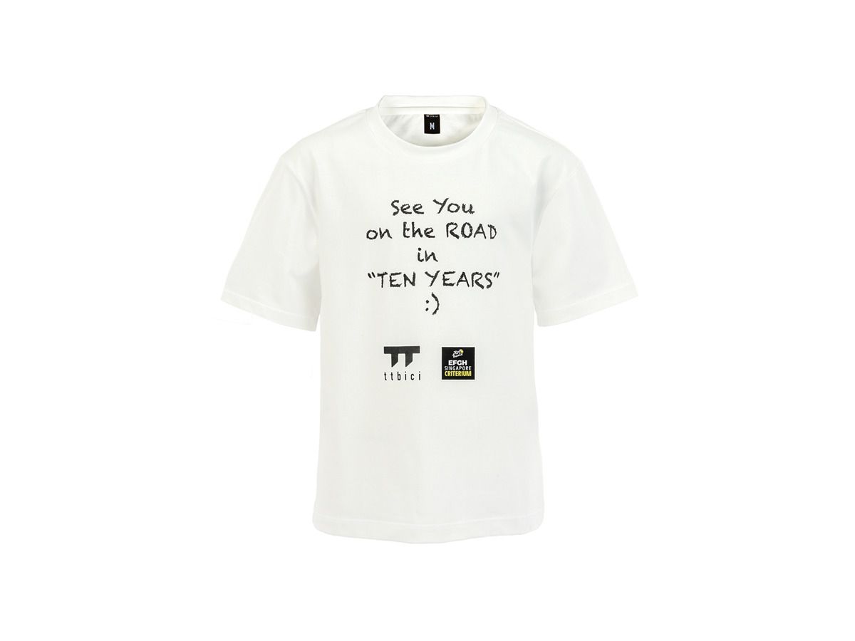 ttbici x TDFSG White Kids T-Shirt TDFSG聯名白衫兒童T恤 / 白色 S