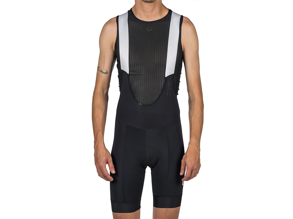 The Service Course Men's Engineered Bib Shorts 男款連身車褲 - 黑色 M