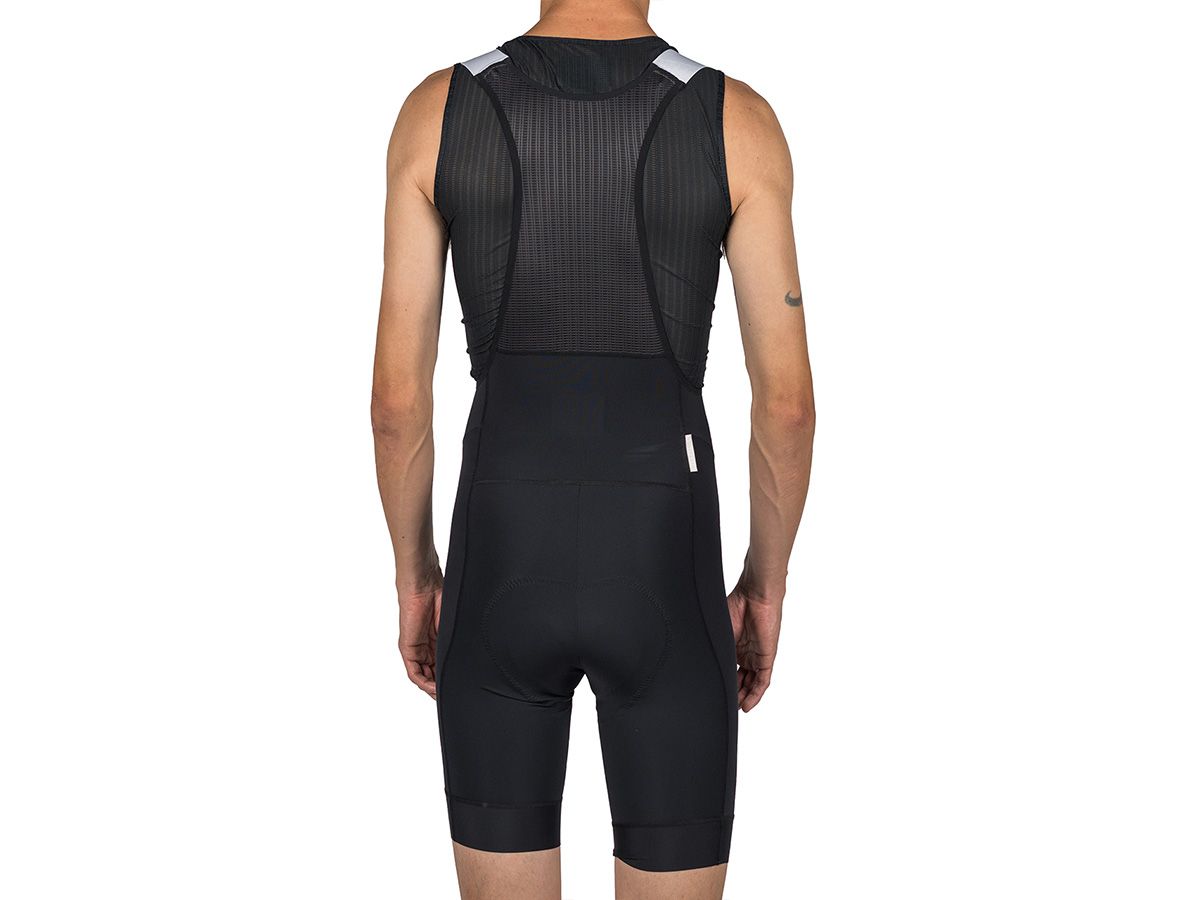 The Service Course Men's Engineered Bib Shorts 男款連身車褲 - 黑色 M