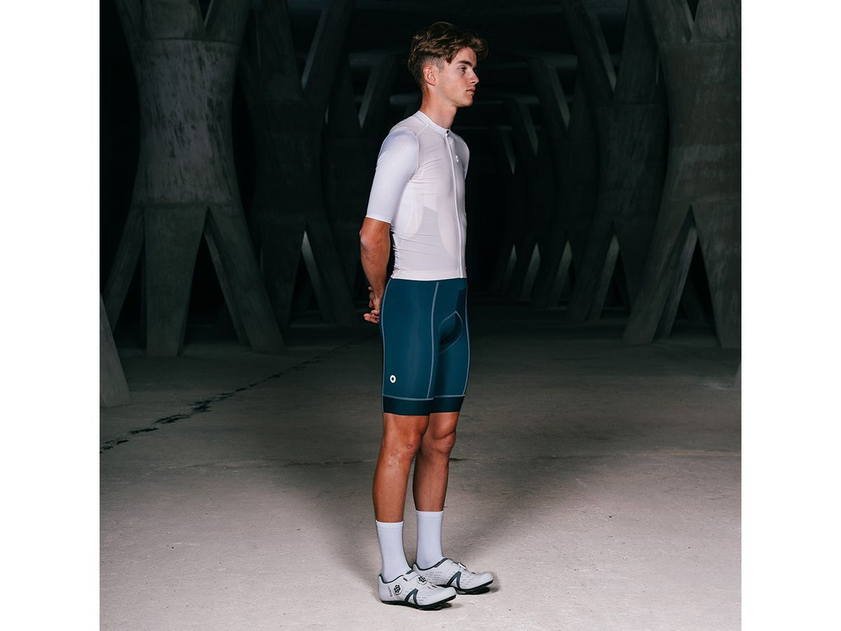 The Service Course Men's Engineered Bib Shorts 男款連身車褲 - 海軍藍 S