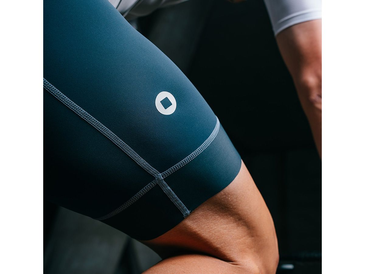 The Service Course Men's Engineered Bib Shorts 男款連身車褲 - 海軍藍 M