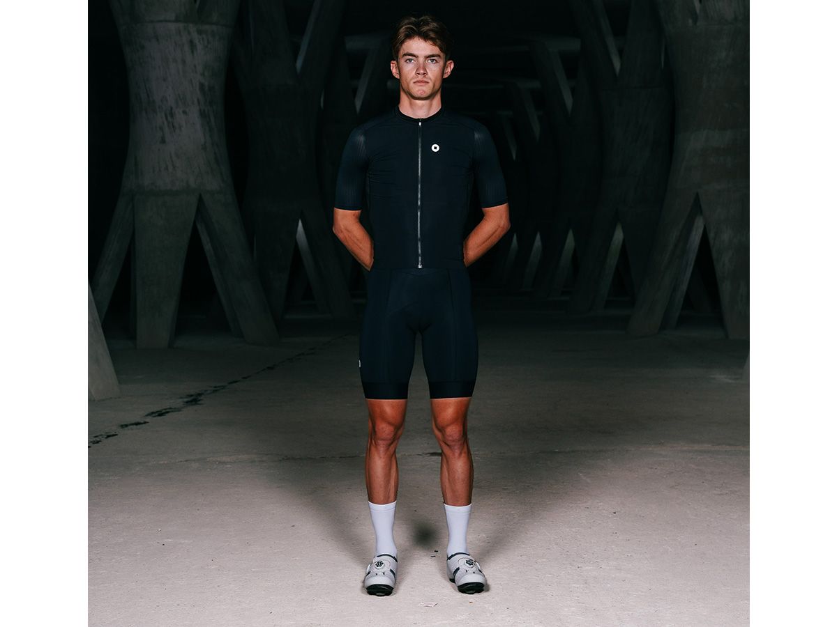 The Service Course Men's Engineered Short Sleeve Jersey 男款短袖車衣 - 黑色 XL