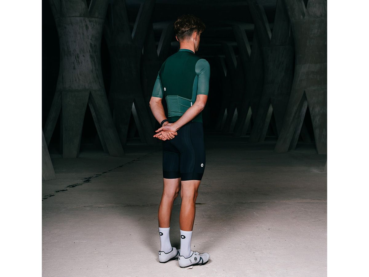 The Service Course Men's Engineered Short Sleeve Jersey 男款短袖車衣 - 森林綠