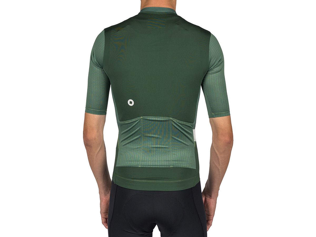 The Service Course Men's Engineered Short Sleeve Jersey 男款短袖車衣 - 森林綠