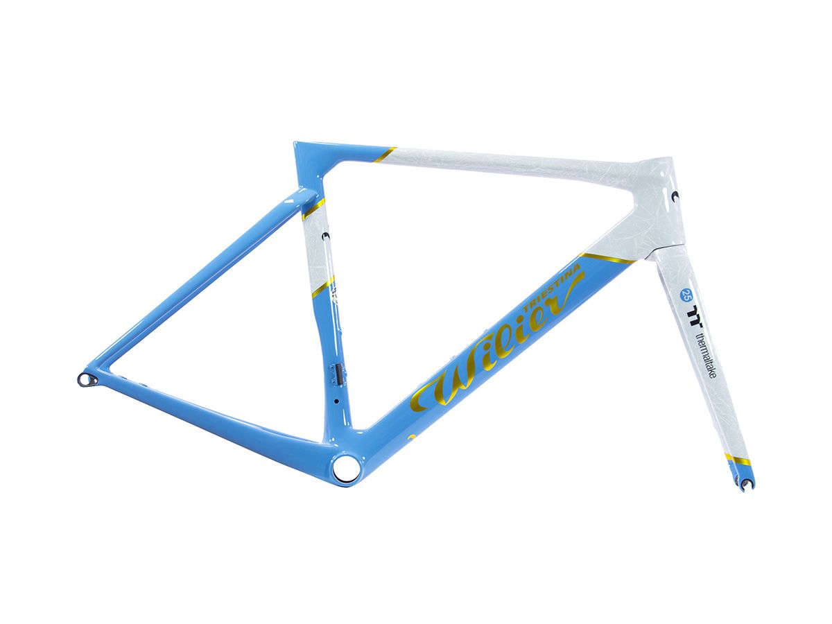 Wilier Triestina FILANTE SLR 空力車車架組  繡球花藍 M