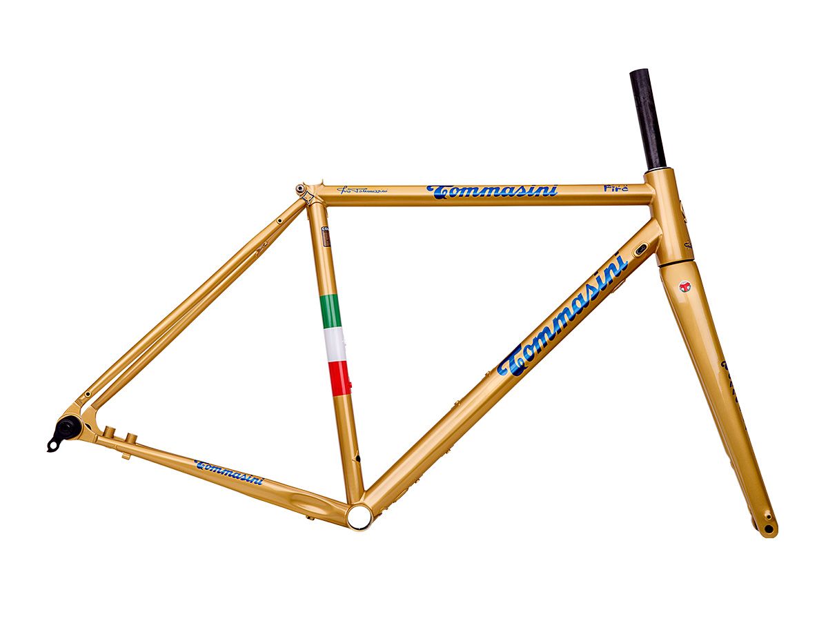 Tommasini Fire Disc 礫石鋼管車 車架組/香檳金 / 46cm