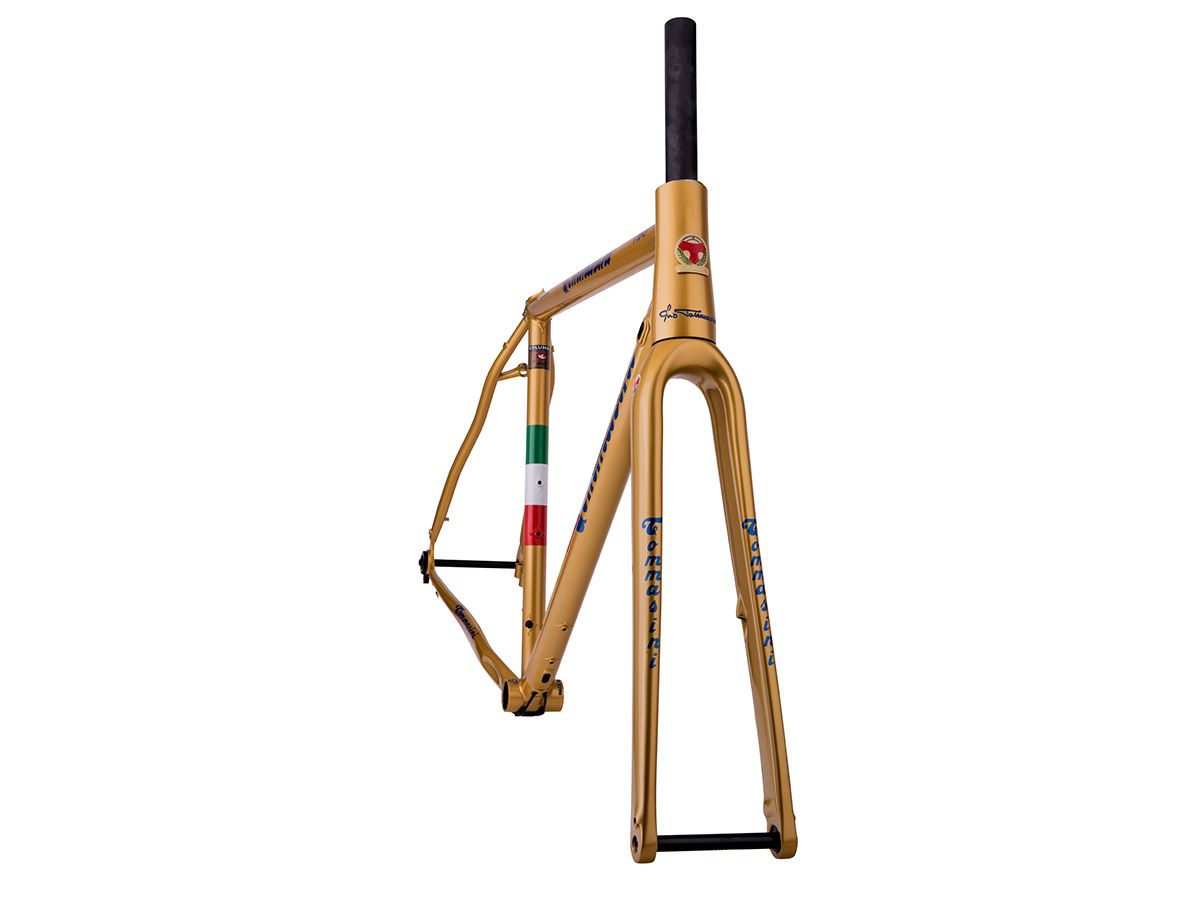 Tommasini Fire Disc 礫石鋼管車 車架組/香檳金 / 50cm