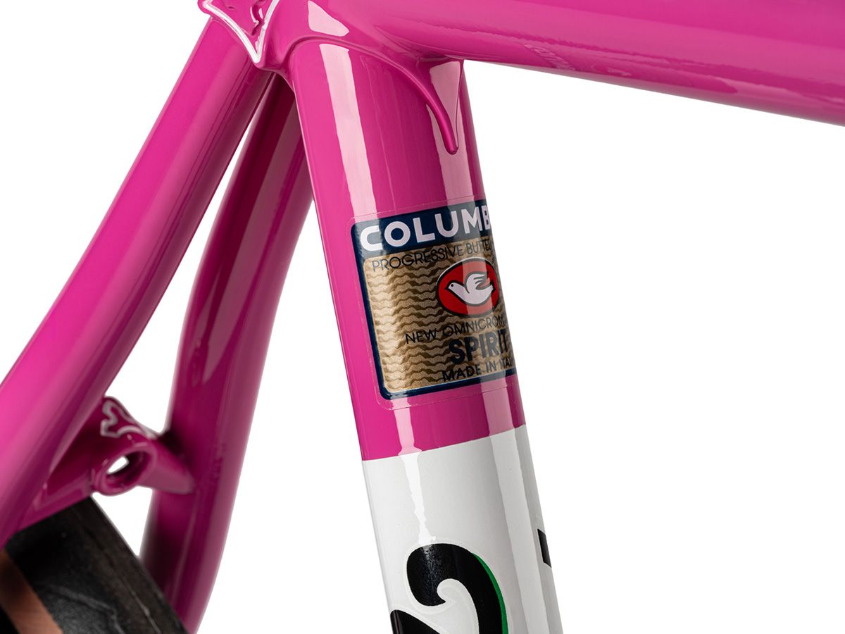 Tommasini Fire ICS 全內線鋼管公路車 - Hot Pink/競速粉 - SHIMANO ULTEGRA Di2 2x12 / 48cm