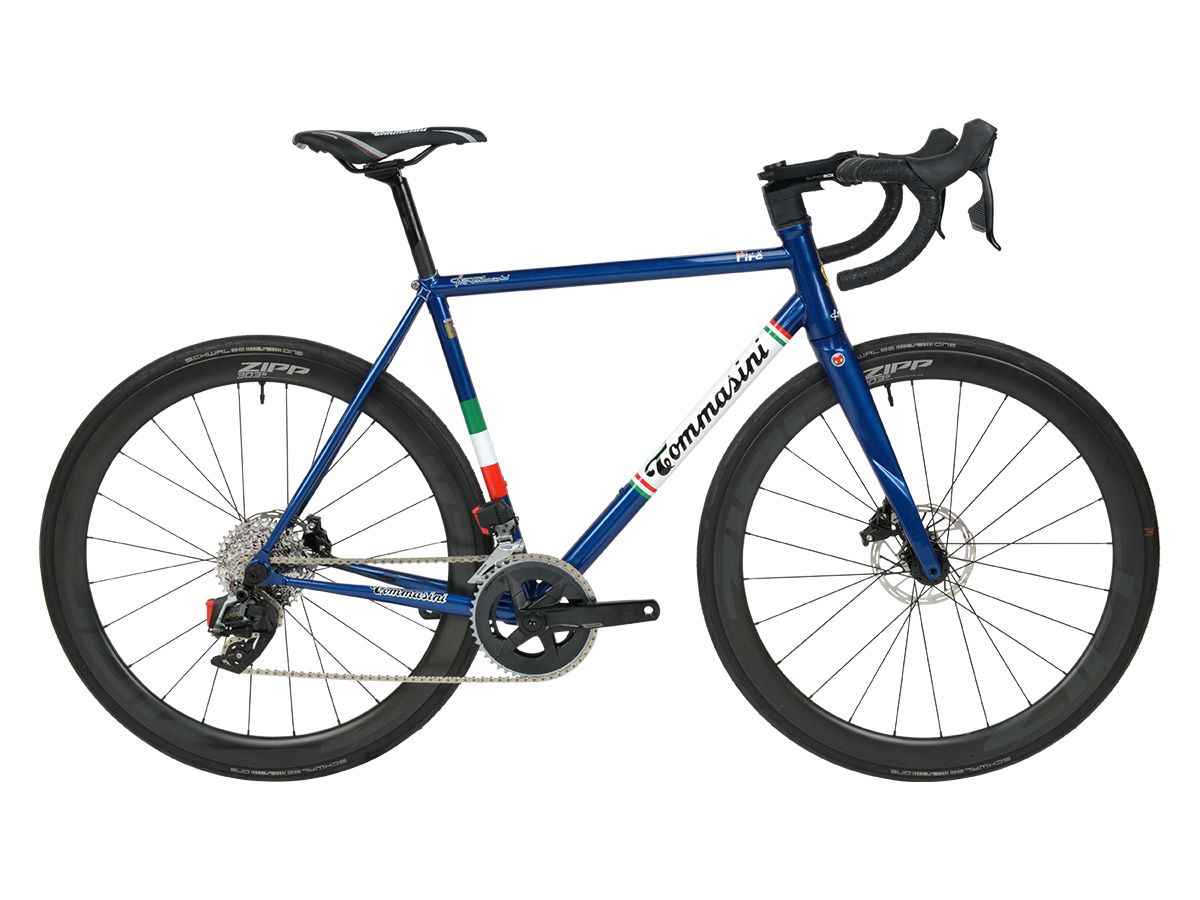 Tommasini Fire 全內線現代鋼管碟煞車 海軍藍 / 54cm