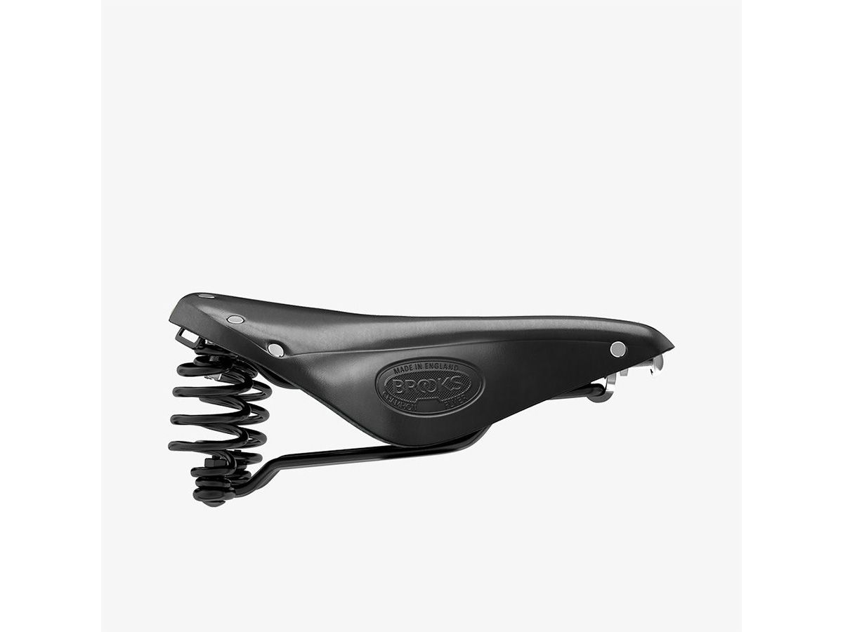 Brooks Flyer 皮革座墊 黑色