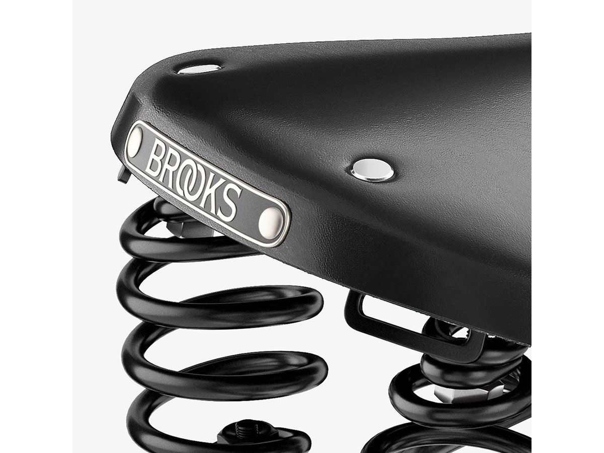 Brooks Flyer 皮革座墊 黑色